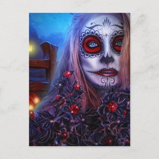 halloween briefkaart (Voorkant)