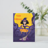 Halloween Briefkaart (Staand voorkant)