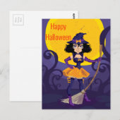 Halloween Briefkaart (Voorkant / Achterkant)