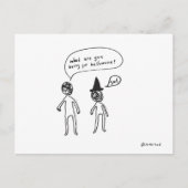 halloween briefkaart (Voorkant)