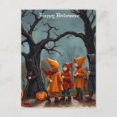 Halloween Briefkaart (Voorkant)