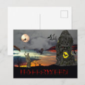 Halloween Briefkaart (Voorkant / Achterkant)