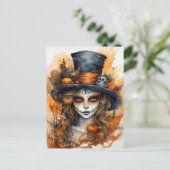 Halloween Briefkaart (Staand voorkant)