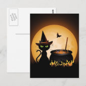Halloween Briefkaart (Voorkant / Achterkant)