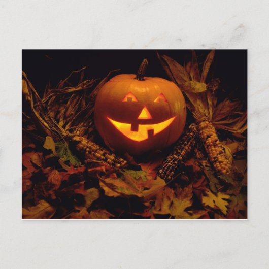 Halloween Briefkaart (Voorkant)