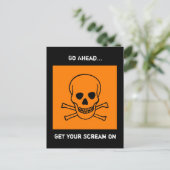 Halloween Briefkaart (Staand voorkant)