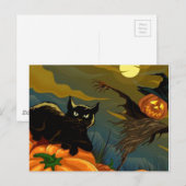 Halloween Briefkaart (Voorkant / Achterkant)