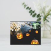 Halloween Briefkaart (Staand voorkant)