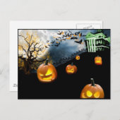 Halloween Briefkaart (Voorkant / Achterkant)