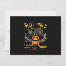 Halloween briefkaart