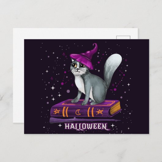 Halloween Briefkaart (Voorkant / Achterkant)