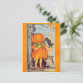 halloween  briefkaart (Staand voorkant)