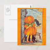 halloween  briefkaart (Voorkant / Achterkant)