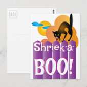 Halloween Briefkaart (Voorkant / Achterkant)