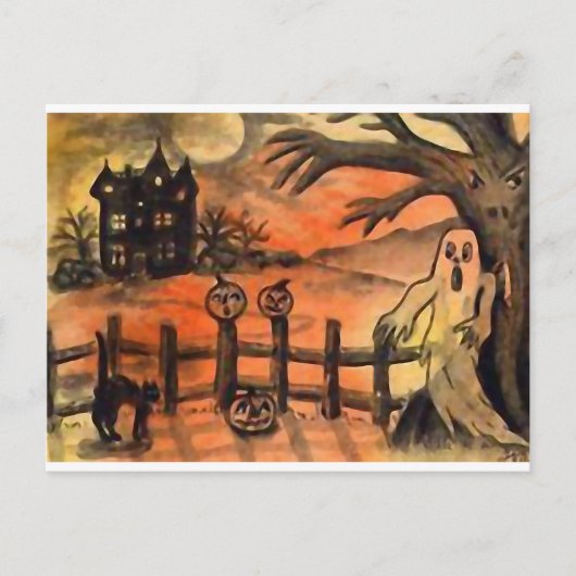 HALLOWEEN BRIEFKAART (Voorkant)