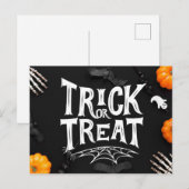 Halloween Briefkaart (Voorkant / Achterkant)
