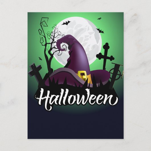 Halloween Briefkaart (Voorkant)