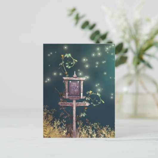 Halloween Briefkaart (Staand voorkant)