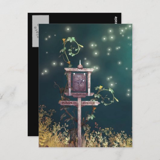 Halloween Briefkaart (Voorkant / Achterkant)