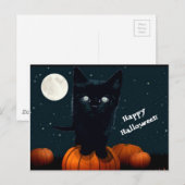 Halloween Briefkaart (Voorkant / Achterkant)