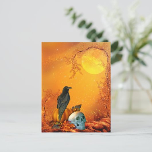 Halloween Briefkaart (Staand voorkant)