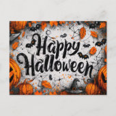 Halloween Briefkaart (Voorkant)