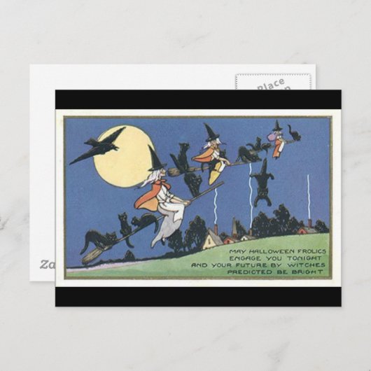 halloween briefkaart (Voorkant / Achterkant)