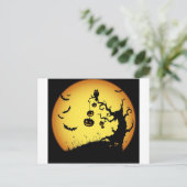 Halloween Briefkaart (Staand voorkant)