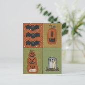 Halloween Briefkaart (Staand voorkant)