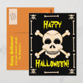 Halloween Briefkaart (Voorkant / Achterkant)