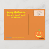 Halloween Briefkaart (Achterkant)