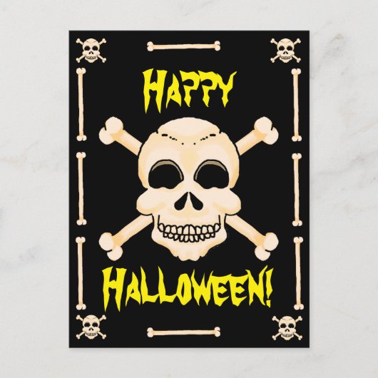 Halloween Briefkaart (Voorkant)
