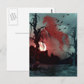 Halloween Briefkaart (Voorkant / Achterkant)