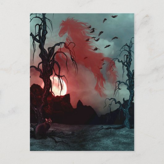 Halloween Briefkaart (Voorkant)