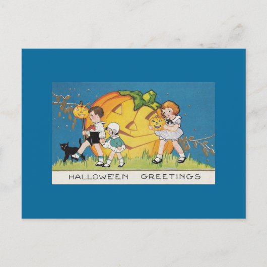 Halloween Briefkaart (Voorkant)