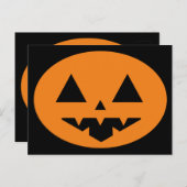 Halloween Briefkaart (Voorkant / Achterkant)