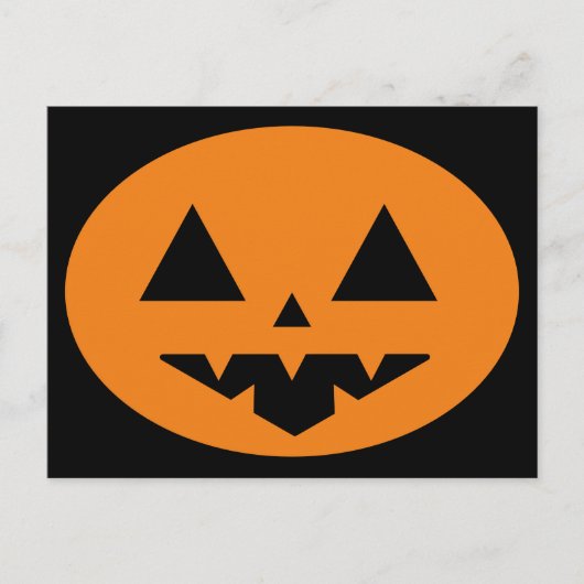 Halloween Briefkaart (Voorkant)