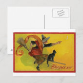 Halloween Briefkaart (Voorkant / Achterkant)