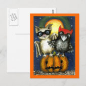 Halloween briefkaart (Voorkant / Achterkant)