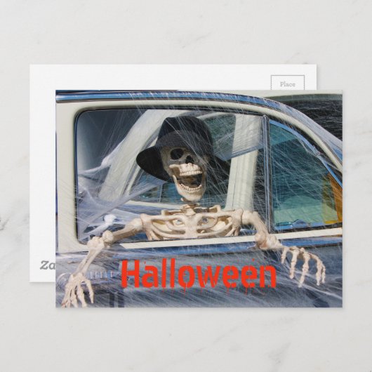 Halloween Briefkaart (Voorkant / Achterkant)