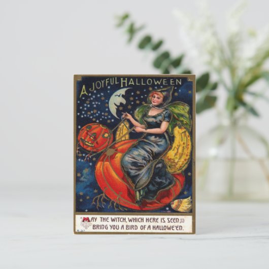 Halloween  Briefkaart (Staand voorkant)