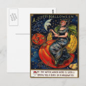 Halloween  Briefkaart (Voorkant / Achterkant)