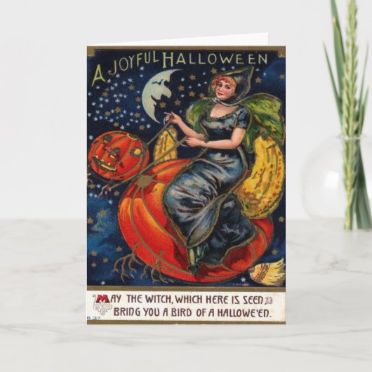 Halloween  Briefkaart (Voorkant)