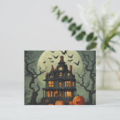 Halloween Briefkaart (Staand voorkant)