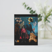 Halloween Briefkaart (Staand voorkant)