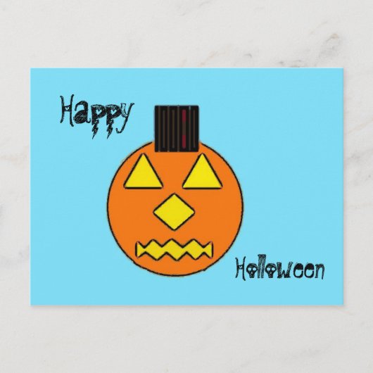 Halloween Briefkaart (Voorkant)