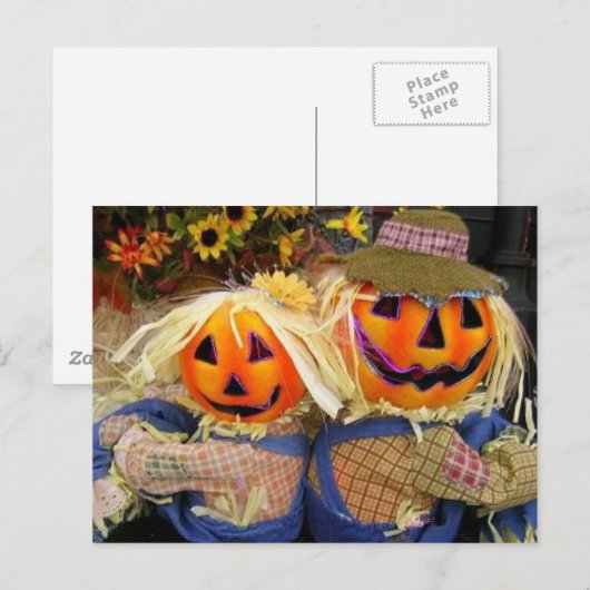 halloween briefkaart (Voorkant / Achterkant)