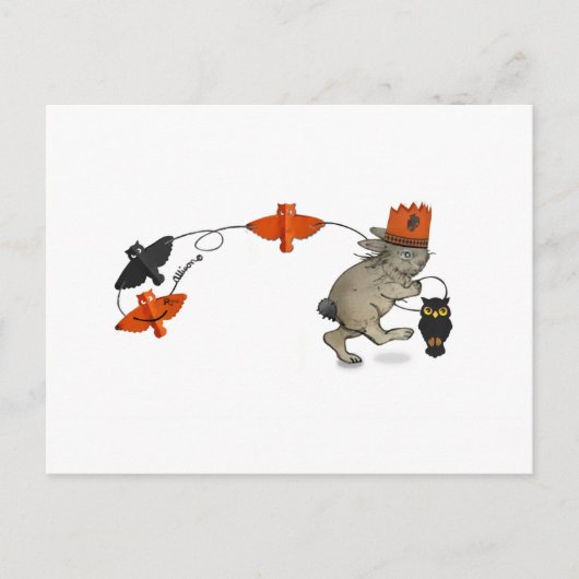 Halloween Briefkaart (Voorkant)