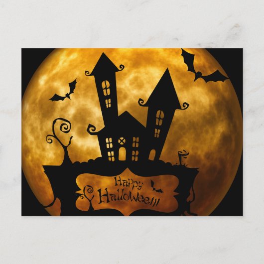 Halloween Briefkaart (Voorkant)