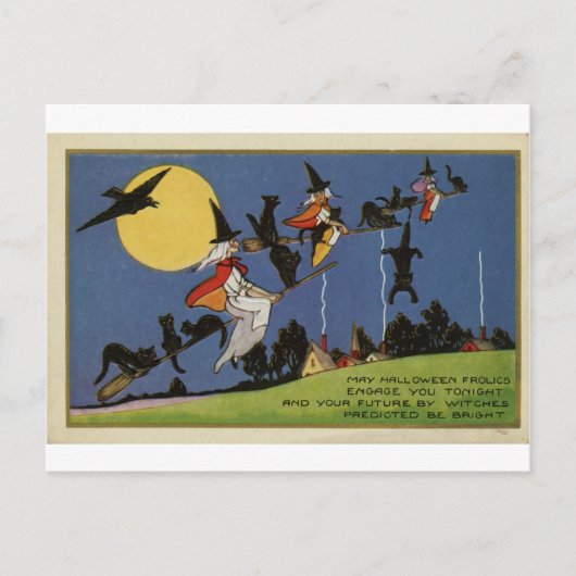 Halloween Briefkaart (Voorkant)